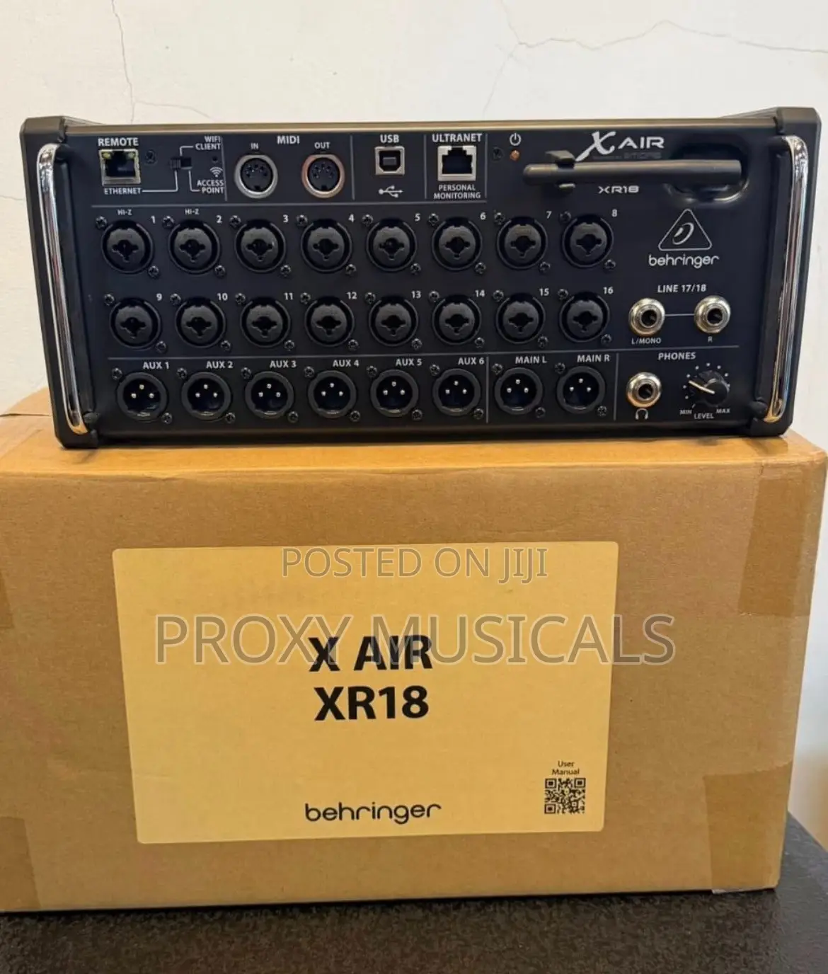 Midas Mr18 18-Channel Digital Mixer With in-Built Midas Preamps