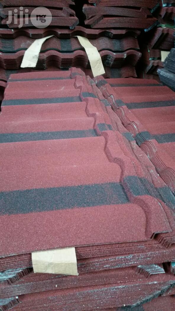 Water-tight Stone Coated Roofing Sheet.