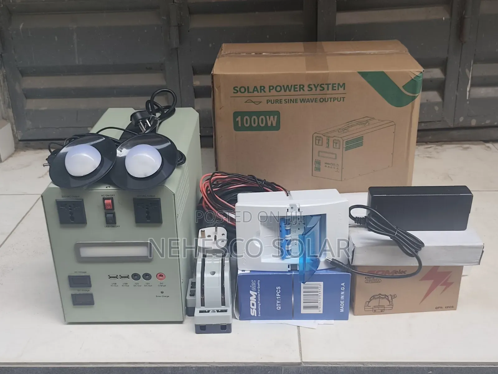 Buy a 1000W Solar Power System and Enjoy Convenient Backup Electricity