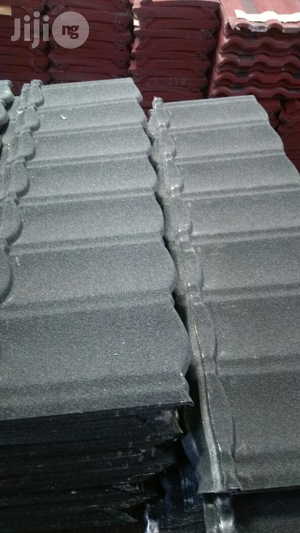 Water-tight Stone Coated Roofing Sheet.