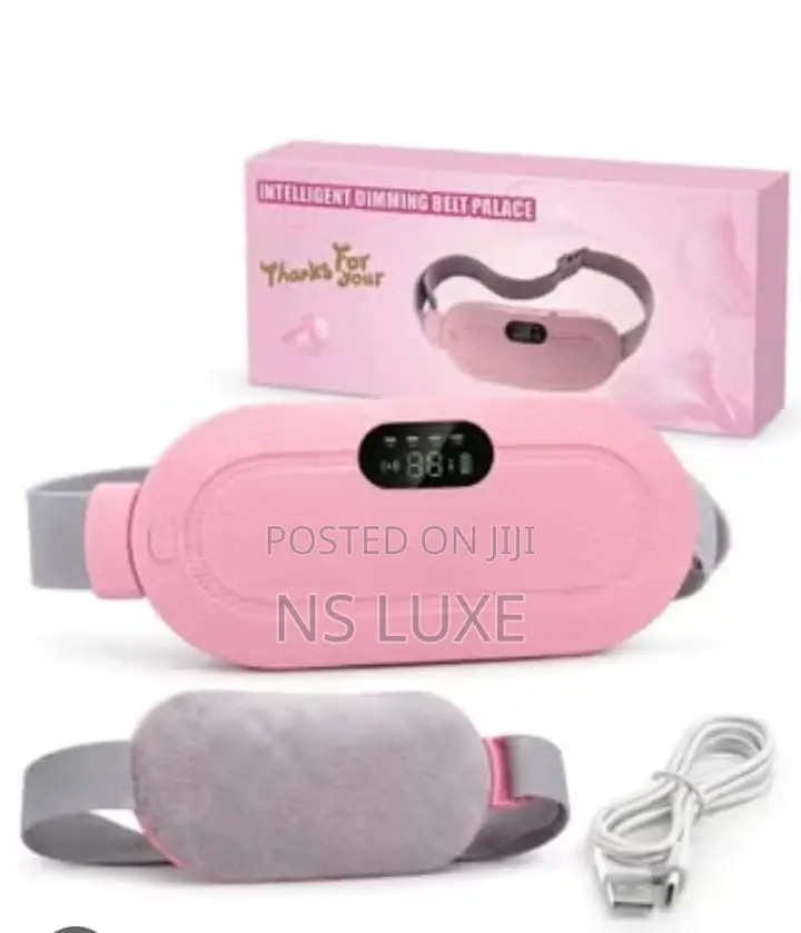 Cordless Electric Heating Massage Belly Wrap Belt for Cramps