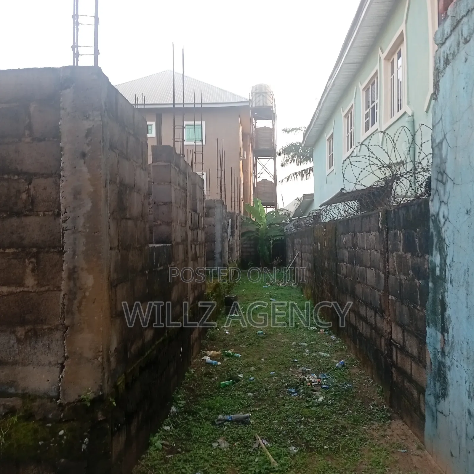 Distress Sale of Land With Uncompleted 6flats Structure