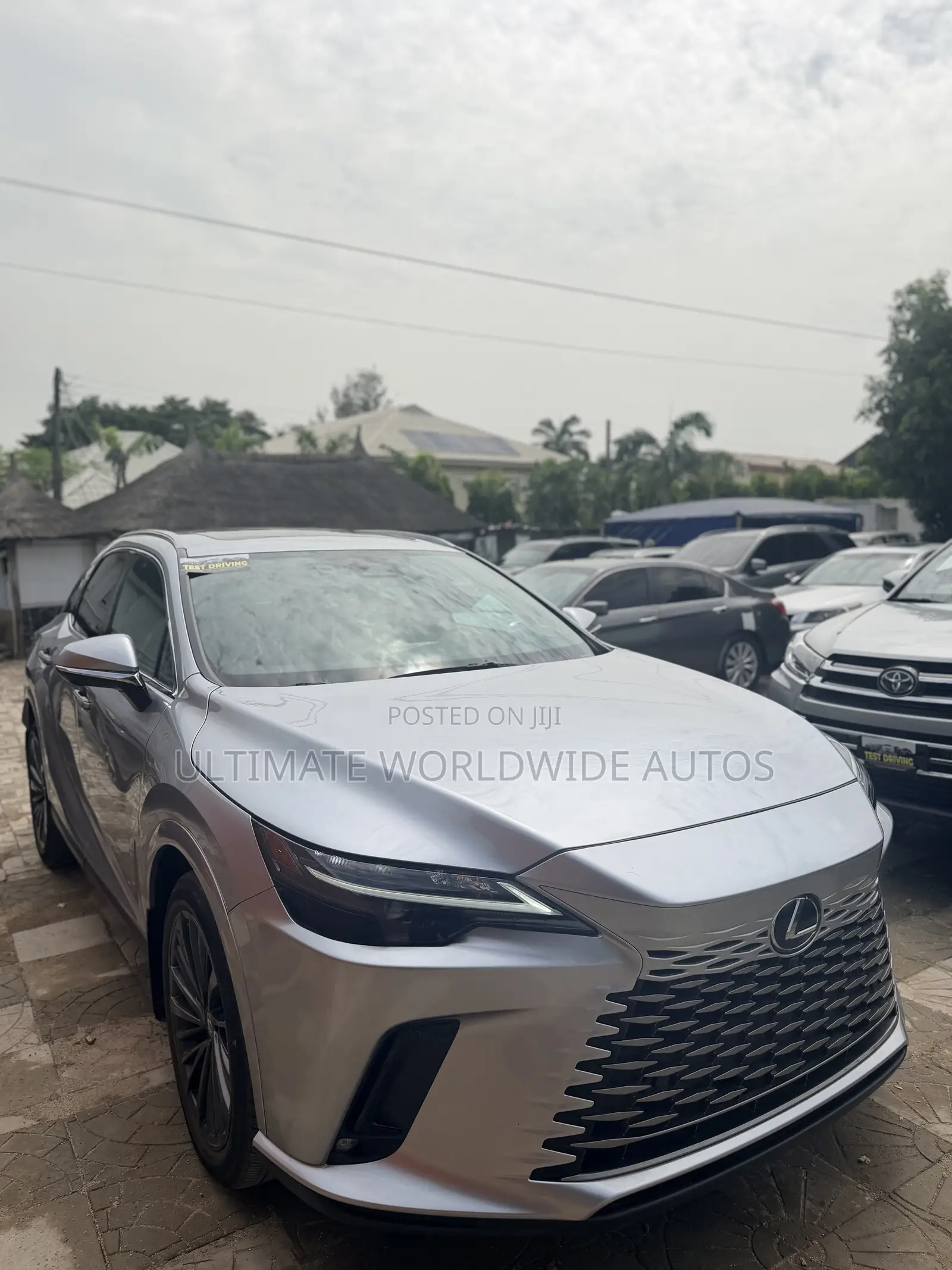 New Lexus RX 350 2026 Silver
