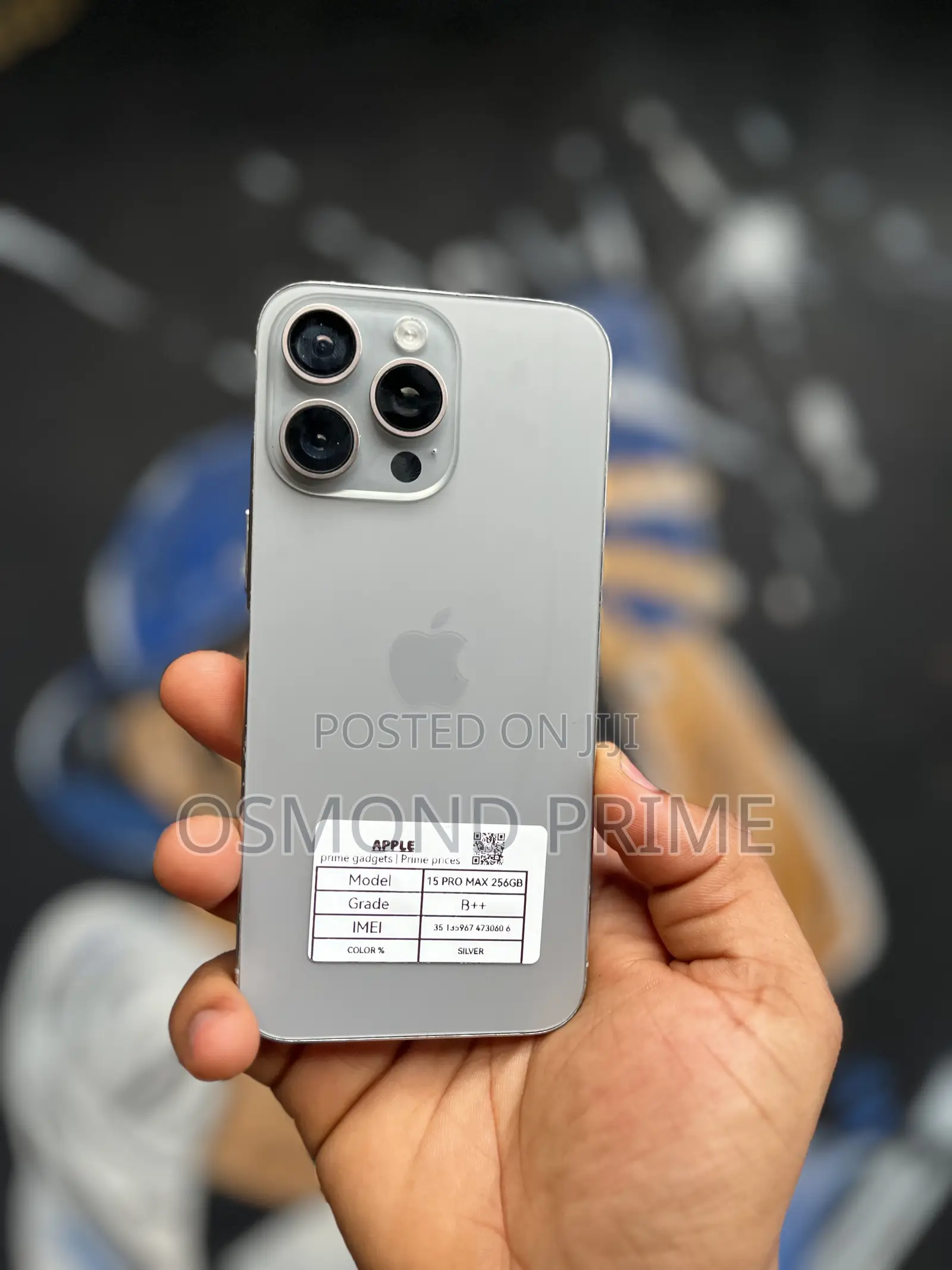 Apple iPhone 15 Pro Max 256 GB Silver