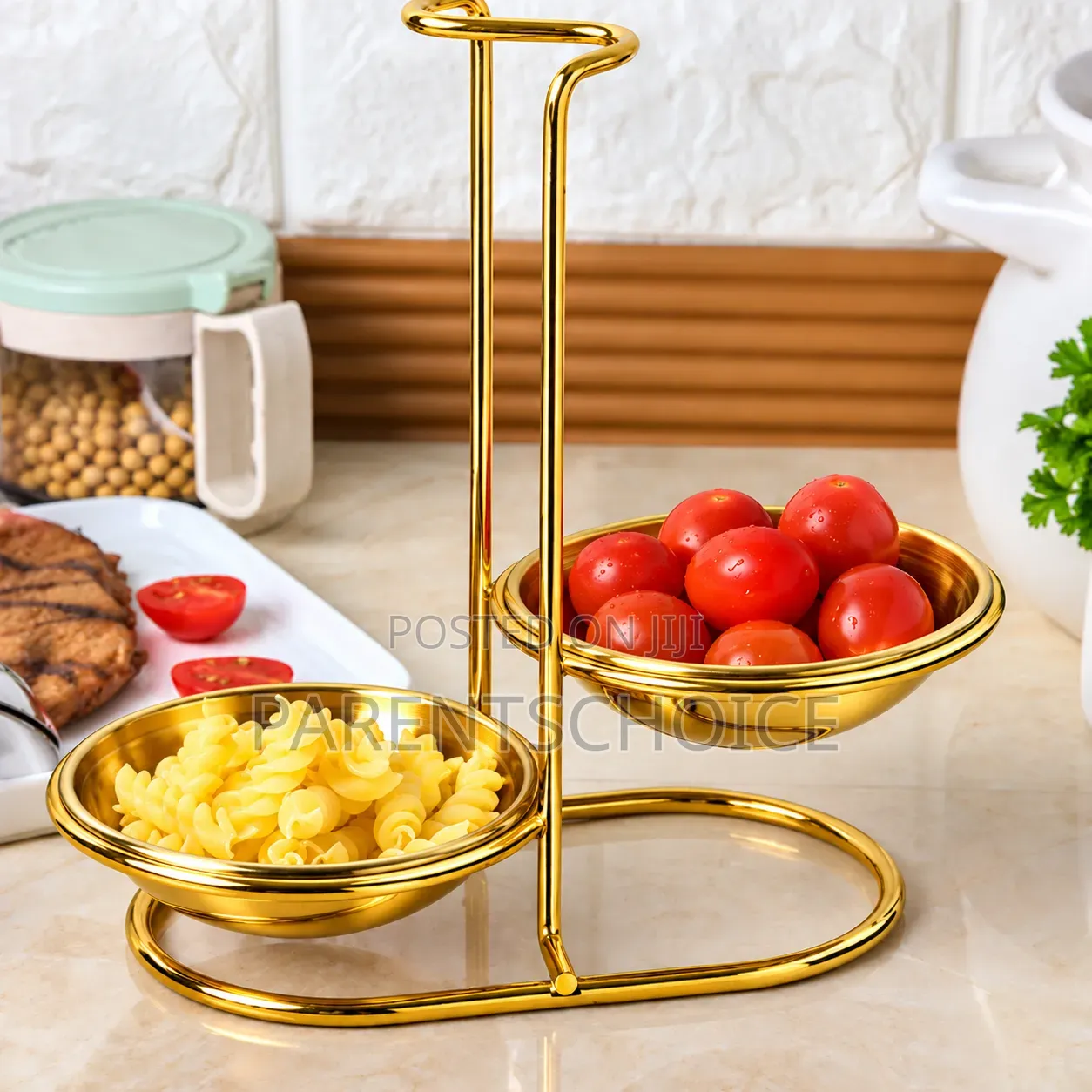 304 Stainless Steel Vertical Fruits Spices Holder - 1 Piece