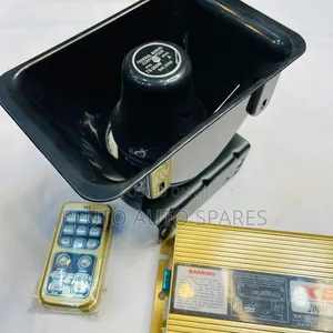 200 Watt Multi-Tone Siren With Amplifier – Golden Colour!
