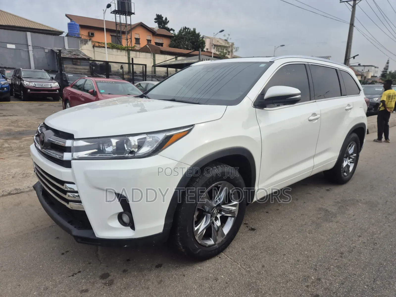 Toyota Highlander Limited Platinum 4x4 V6 (3.5L 6cyl 8A) 2018 Off white