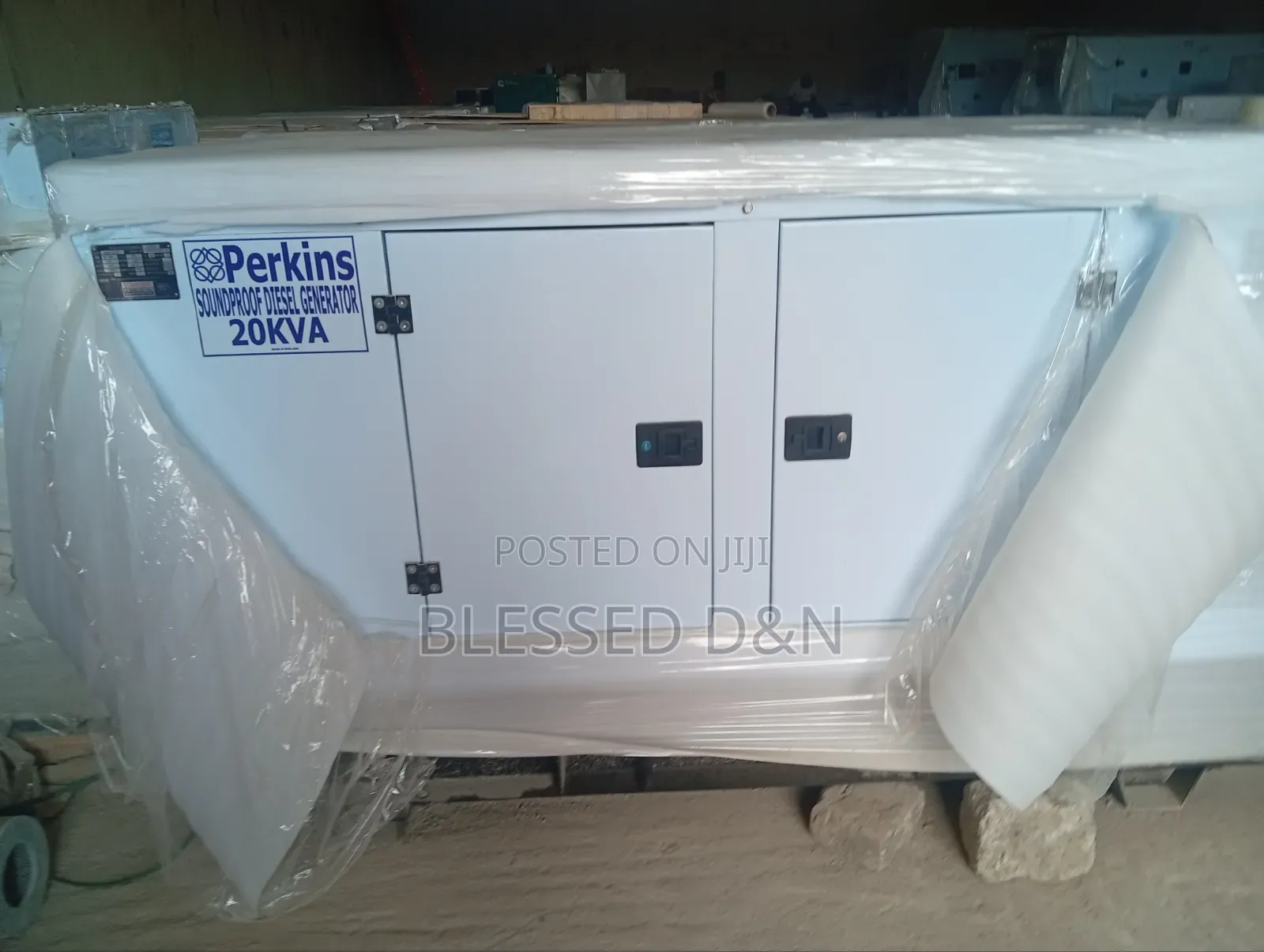 20kva Perkins Soundproof Diesel Generator  Power Supply 100% Copper