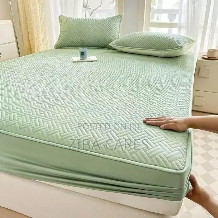 Premium Waterproof Bed Cover Sheet Stain,With 2 Pillowcase