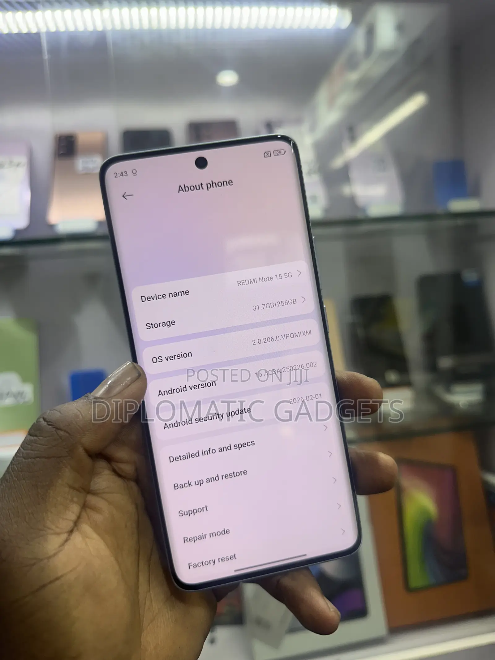 Xiaomi Redmi Note 15 Special 256 GB Silver