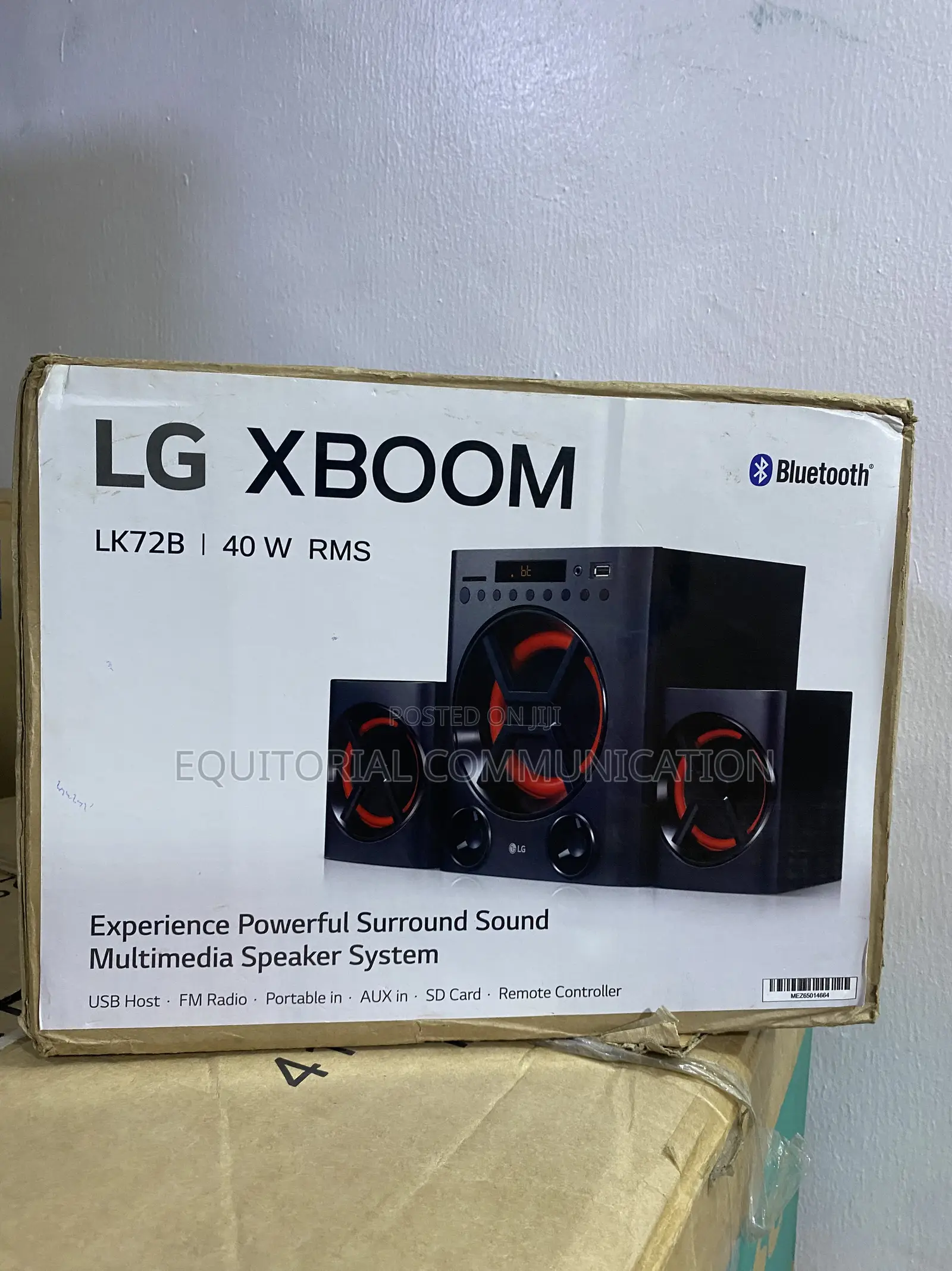 LG LK72B 40W RMS Personal Audio Speaker System