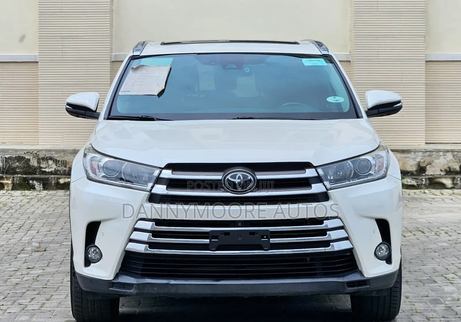 Toyota Highlander Limited Platinum 2019 White