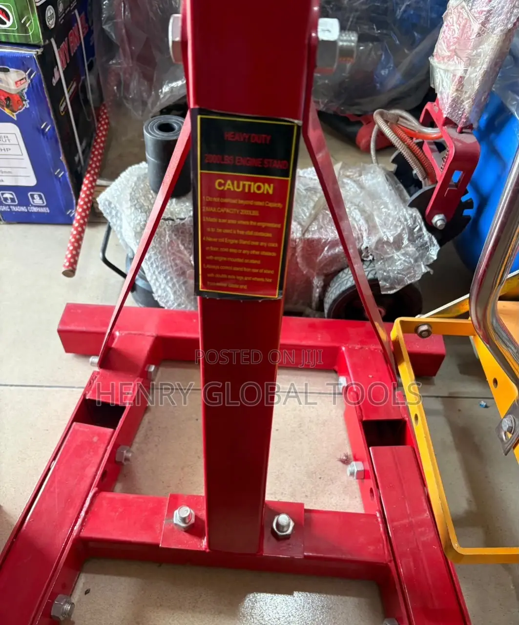 Heavy-Duty 2000 LBS Engine Stand
