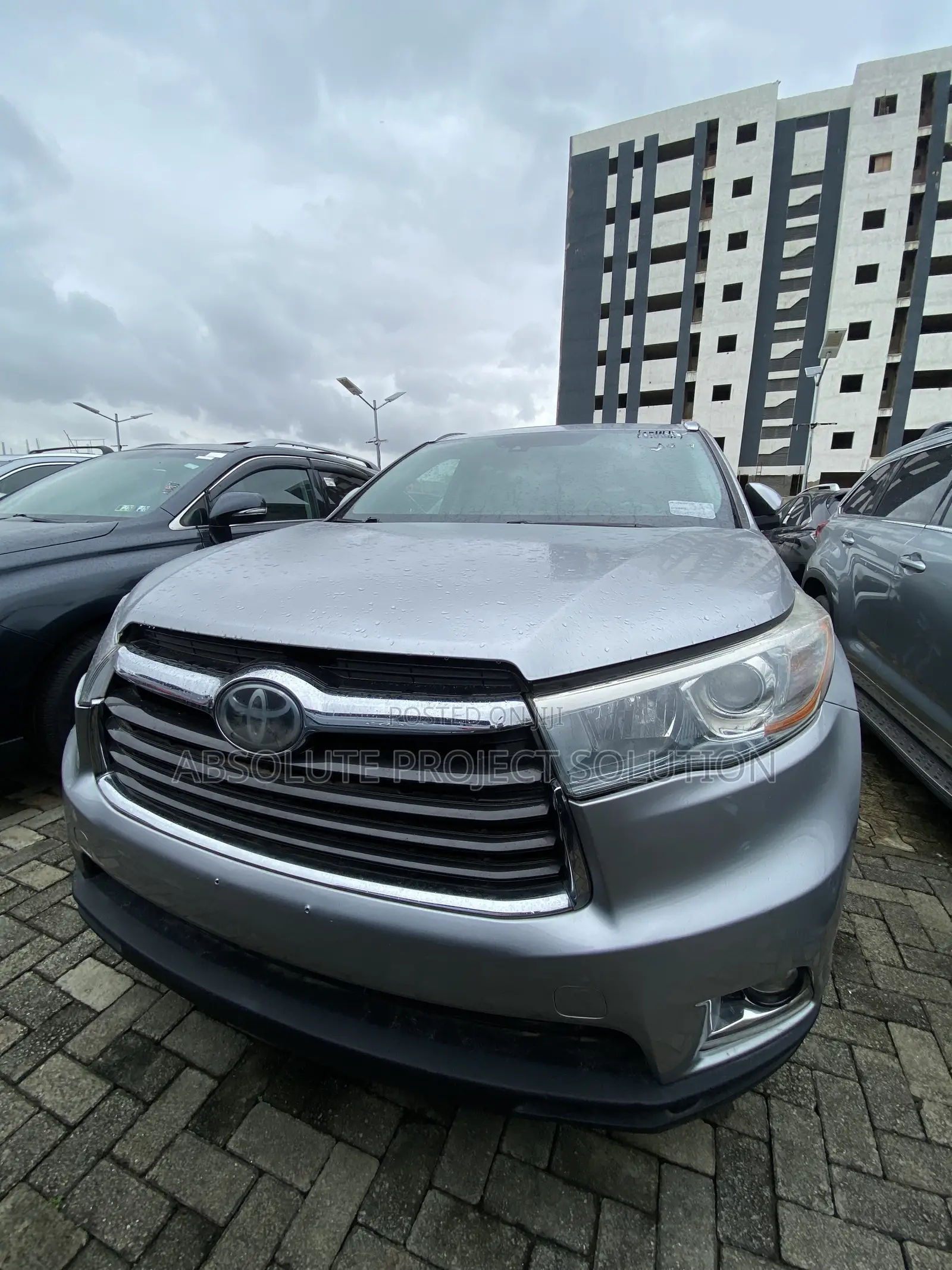 Toyota Highlander Limited V6 4x2 (3.5L 6cyl 6A) 2016 Silver