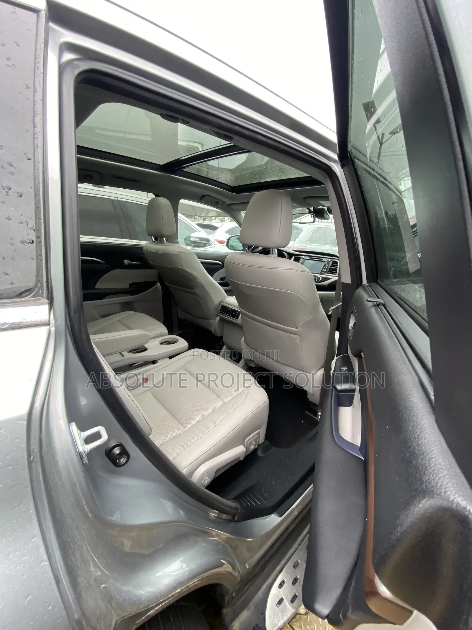 Toyota Highlander Limited V6 4x2 (3.5L 6cyl 6A) 2016 Silver