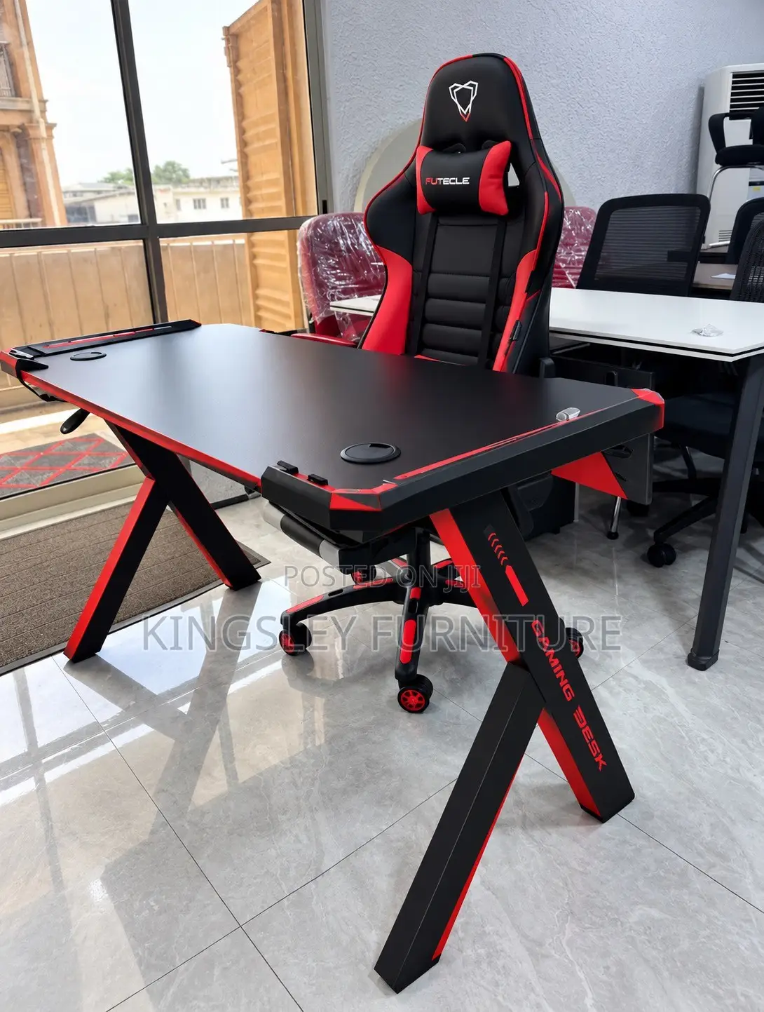 Gaming Chair and Table
