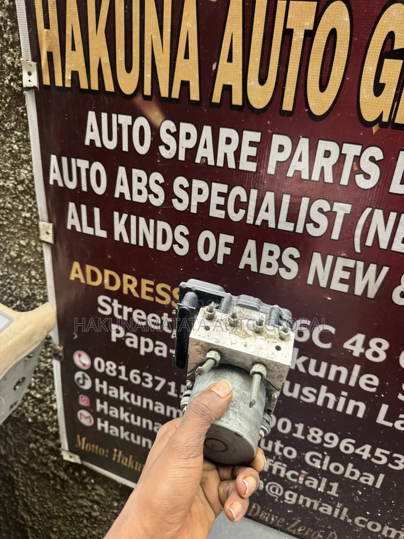 Tokunbo ABS Pump for Toyota Venza 2013 Model