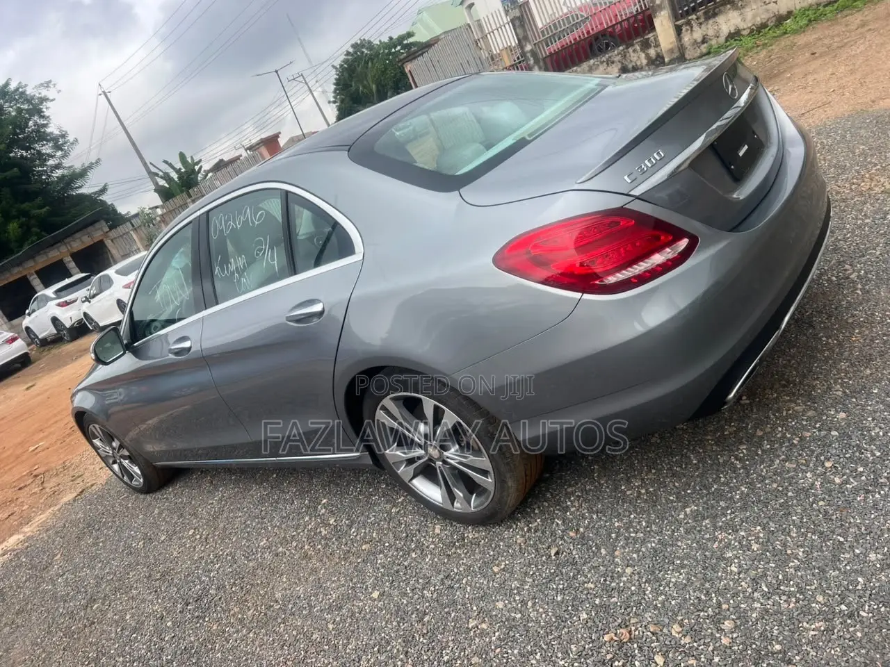 Mercedes-Benz C300 Luxury 4Matic Sedan AWD (2.0L 4cyl 7A) 2016 Gray