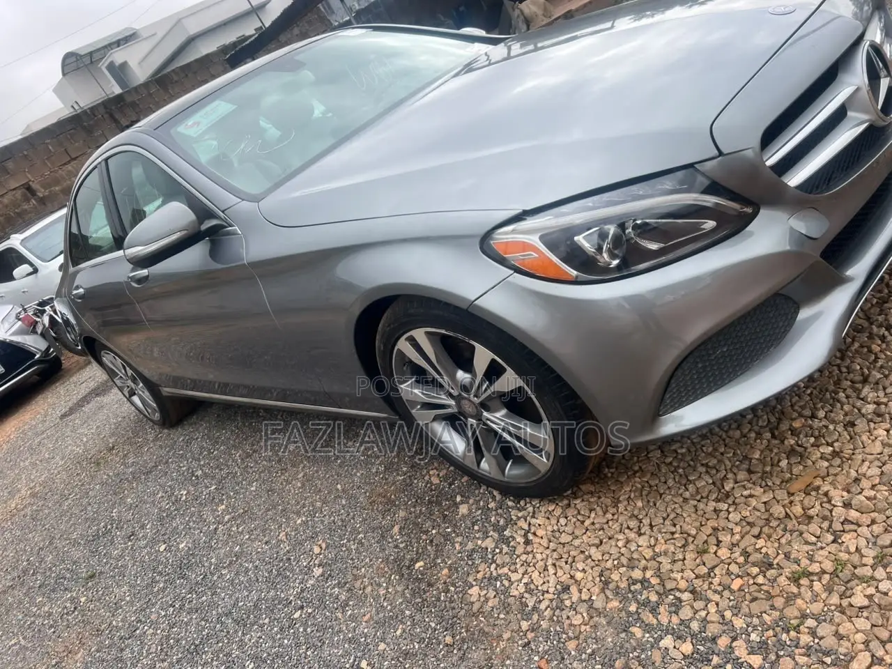 Mercedes-Benz C300 Luxury 4Matic Sedan AWD (2.0L 4cyl 7A) 2016 Gray