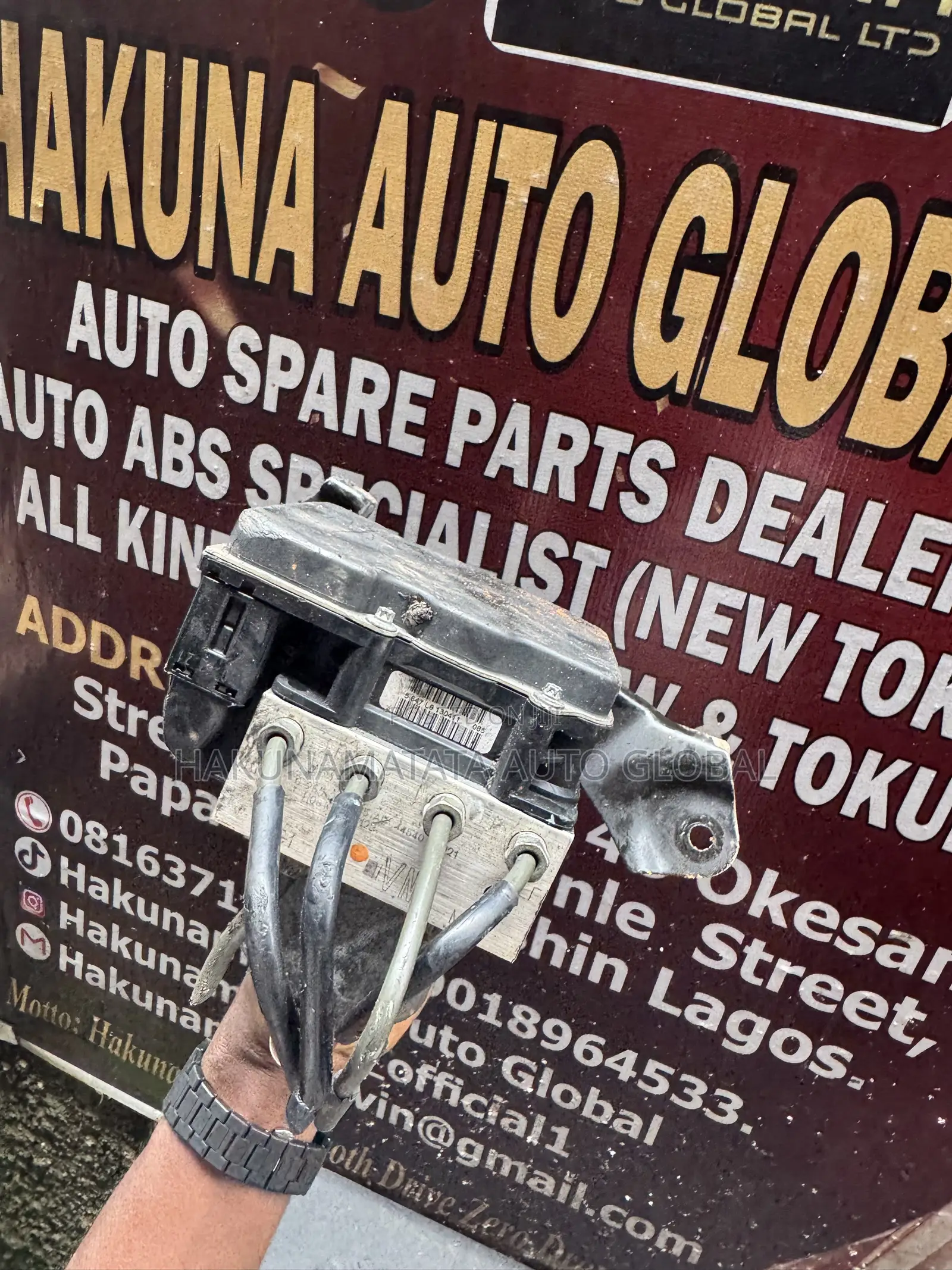 Toyota Venza 2013 Anti-Lock Braking System Pump