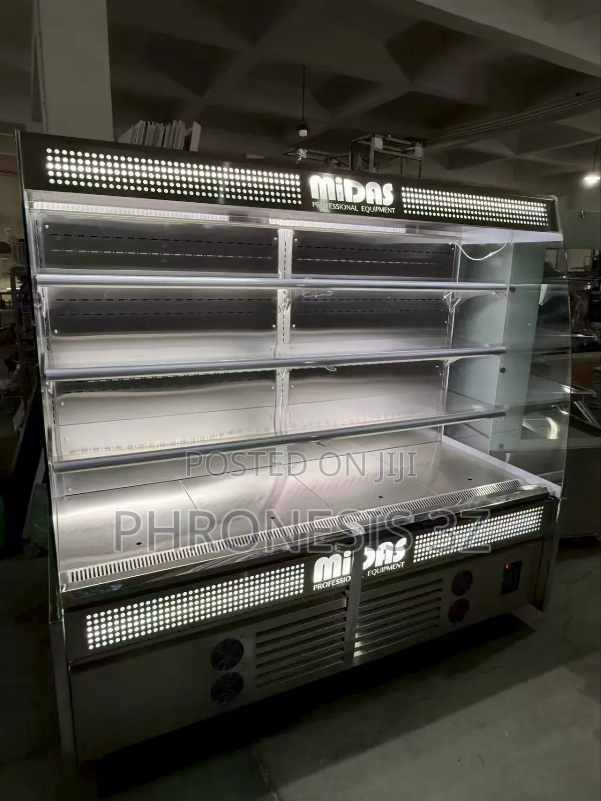 Supermarket Open Display Chiller (Stainless Steel)