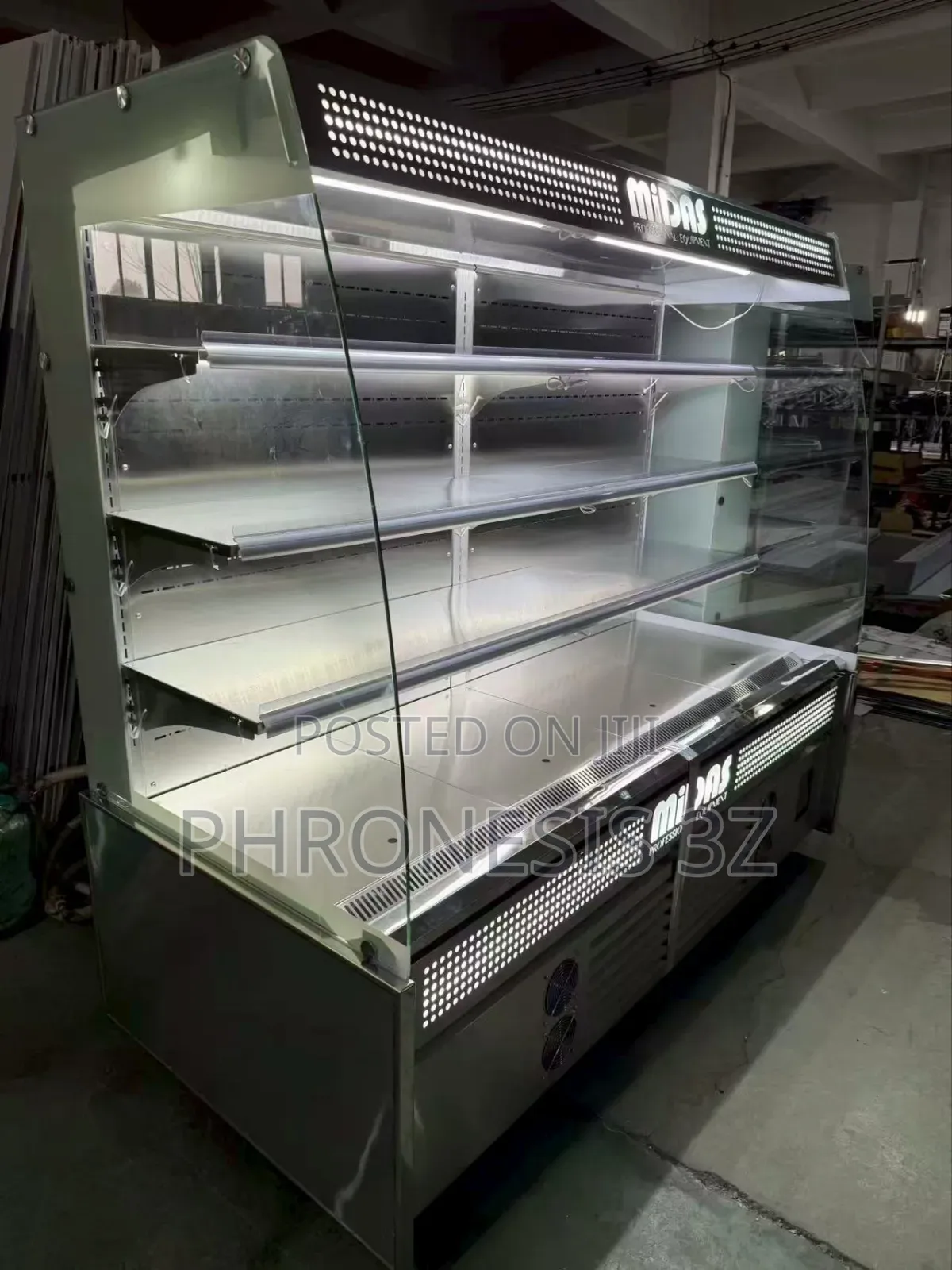 Supermarket Open Display Chiller (Stainless Steel)