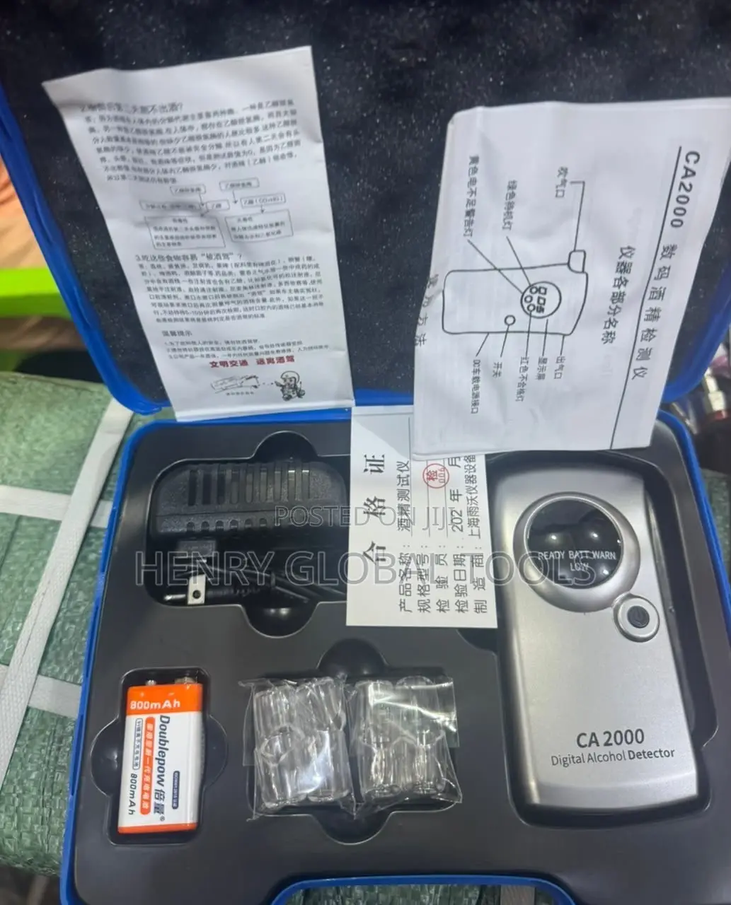 CA2000 Digital Alcohol Detector