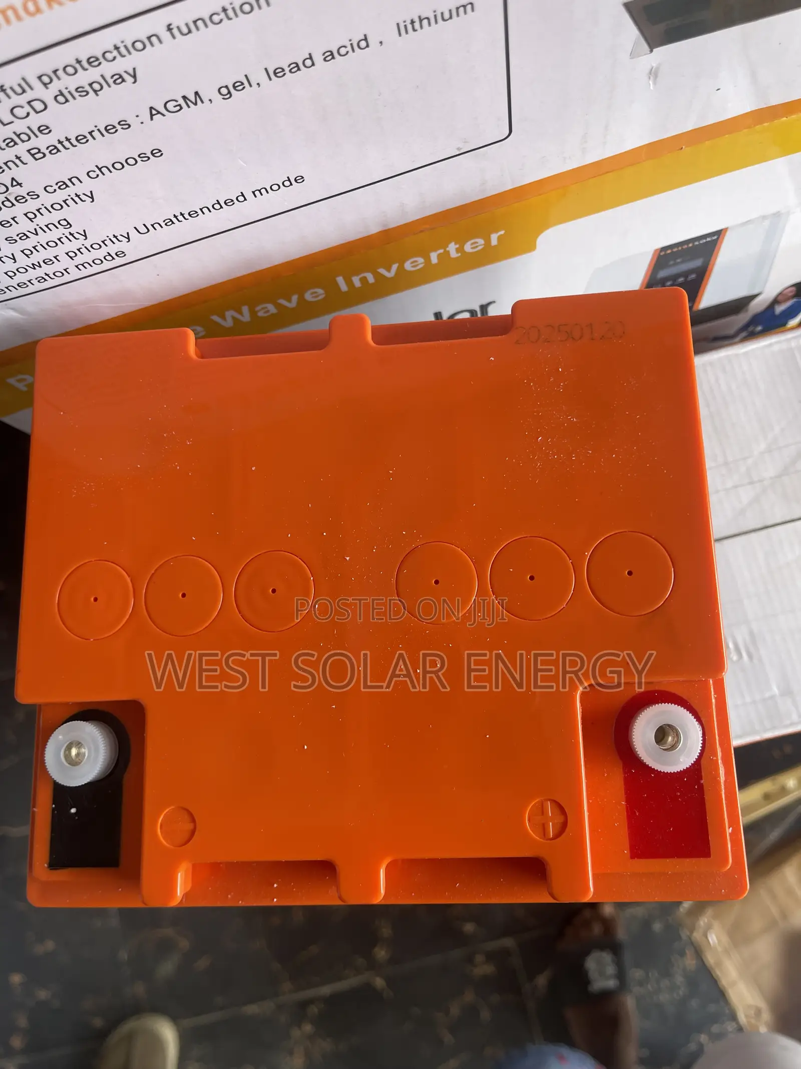40Ah 12V City Choice Solar Dry Cell Battery