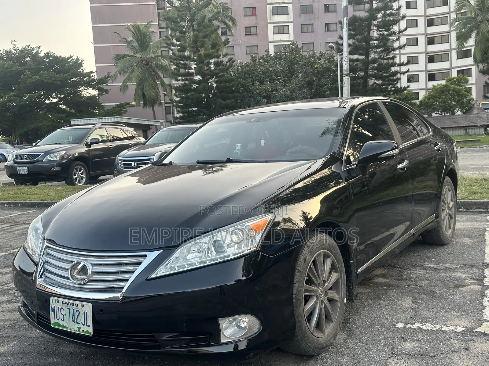 Lexus ES 350 2011 Black