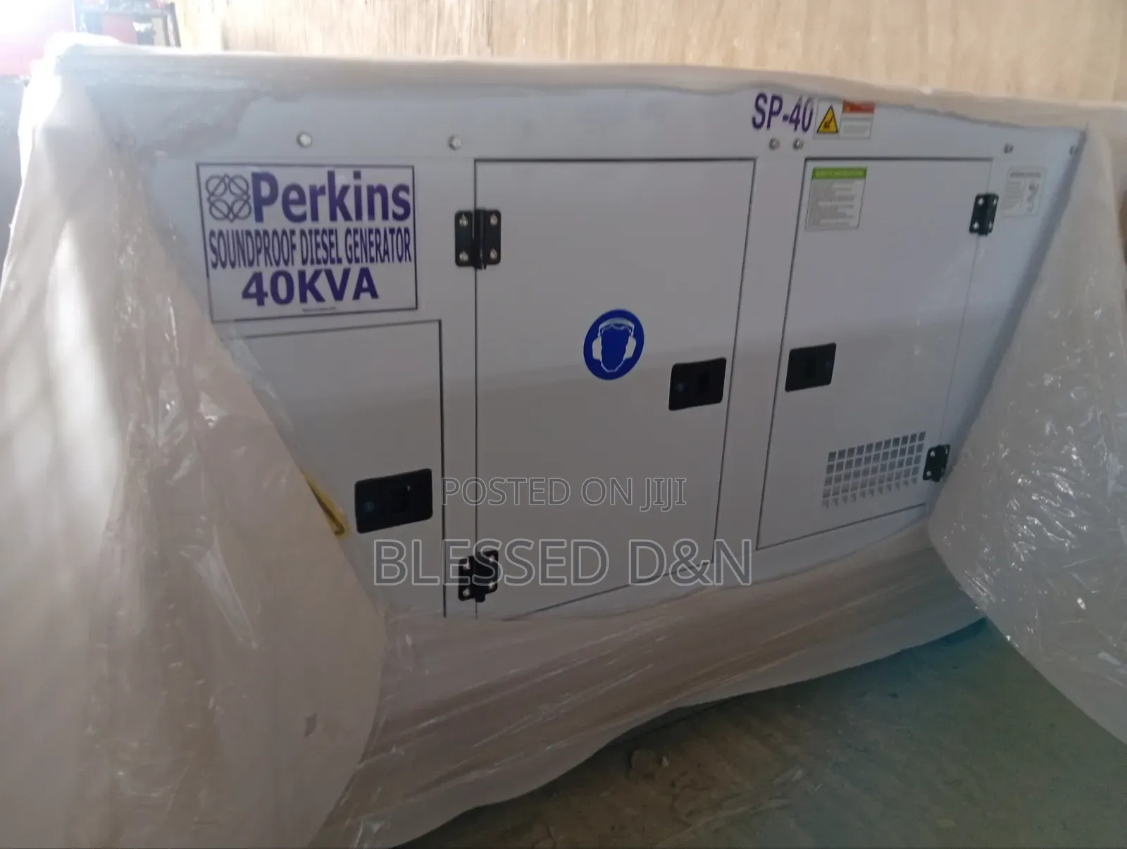 60kva Perkins Soundproof Diesel Generator