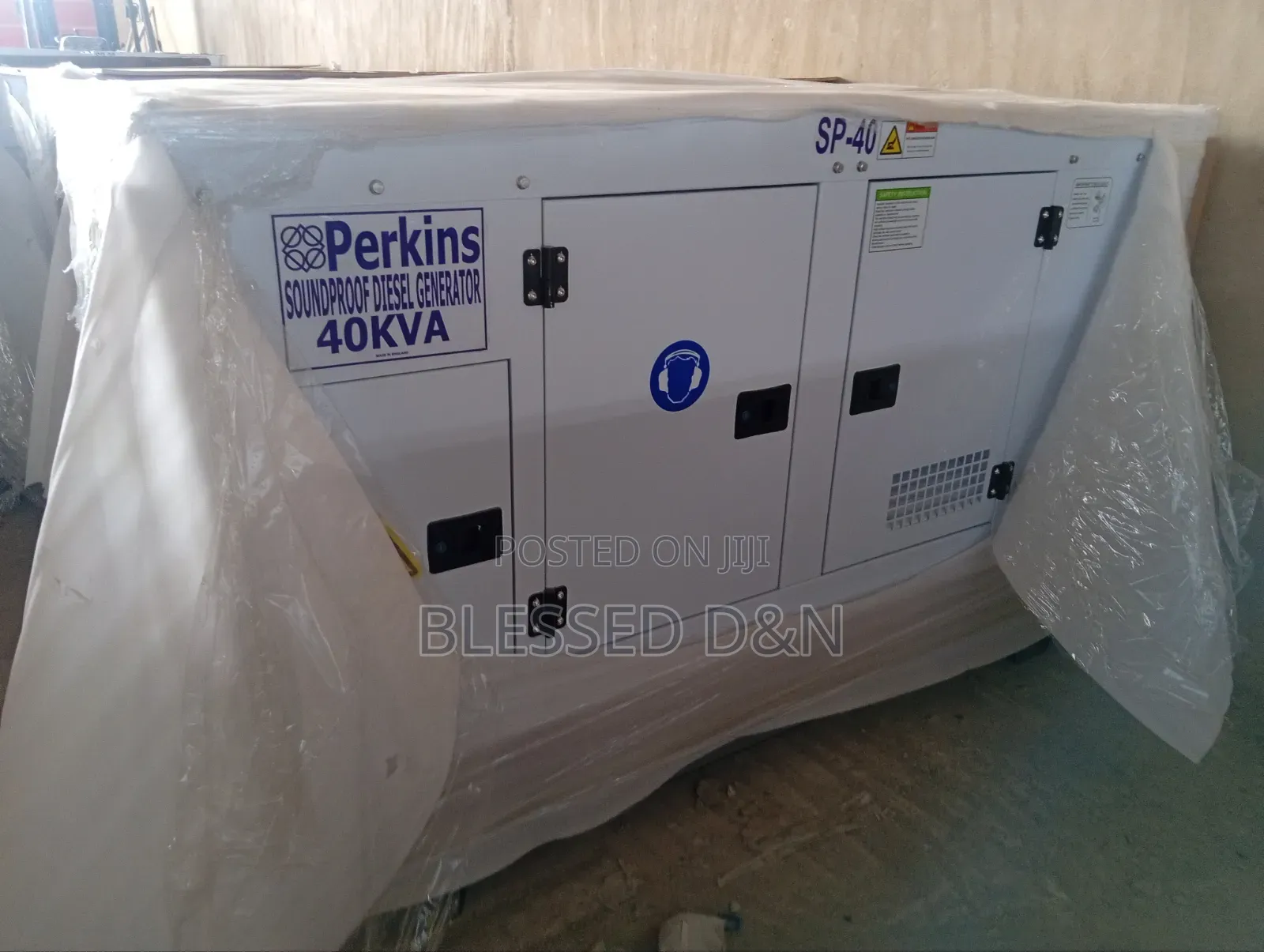 60kva Perkins Soundproof Diesel Generator
