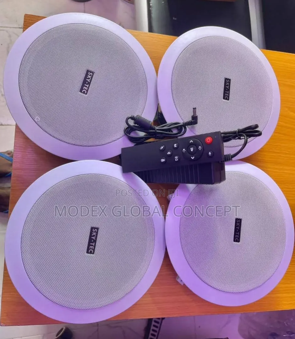 Sky-Tec ST-BTC44 50-Watt Bluetooth Ceiling Speakers