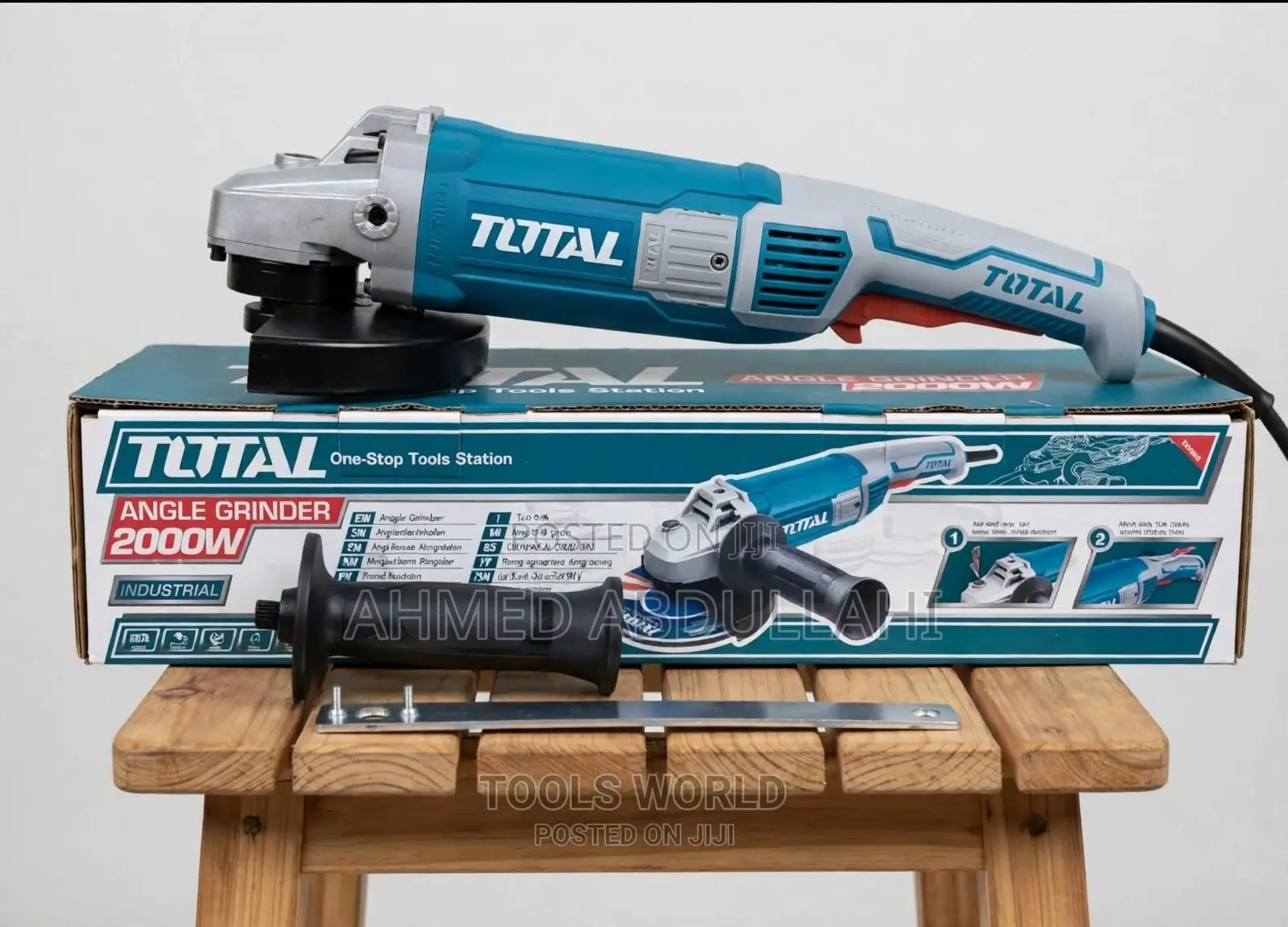 TOTAL ANGLE GRINDER 2000w. 180mm Industrial