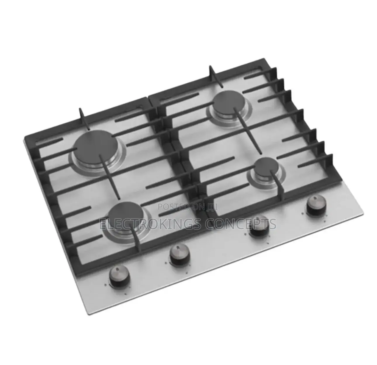 Maxi Stainless Steel 4-Burner Tabletop Gas Cooker BE001