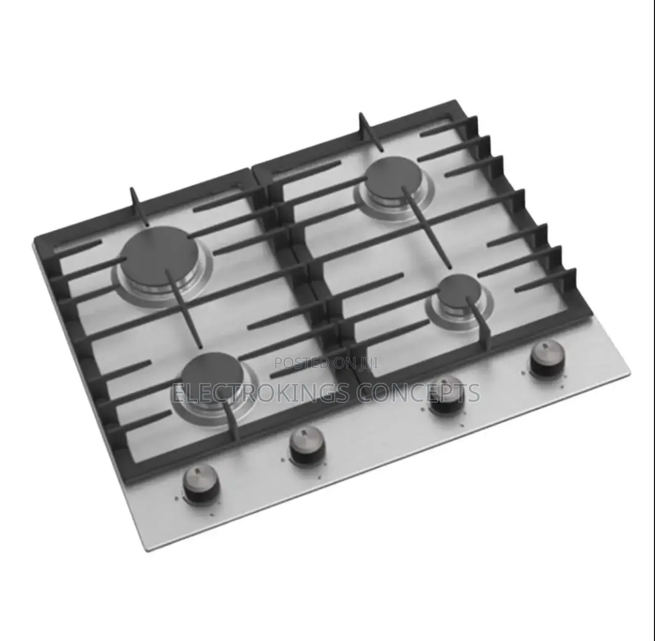 Maxi Stainless Steel 4-Burner Tabletop Gas Cooker BE001