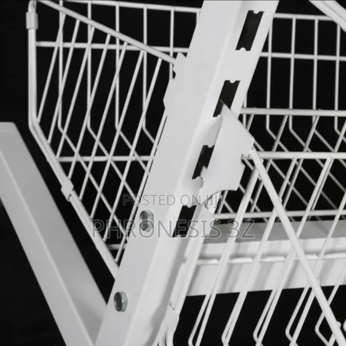 Snack Display Rack With Advert Board