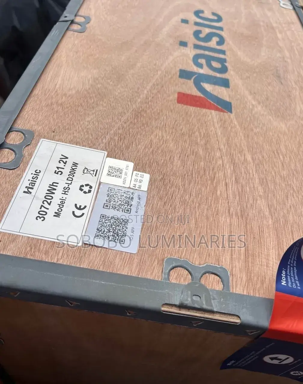 30kwh 48v Haisic Lithium Batteries