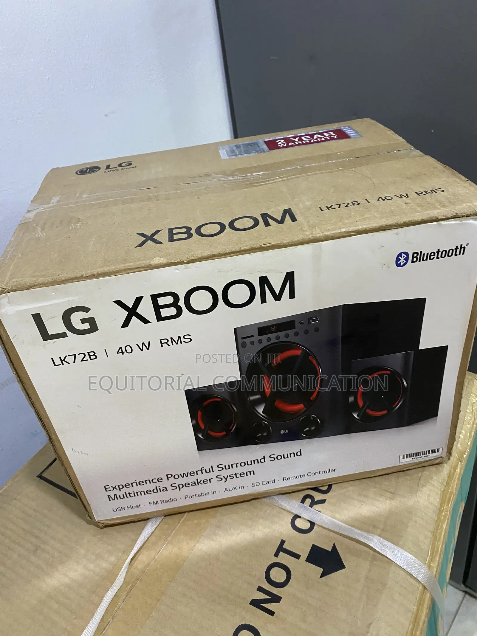 LG Xboom Lk72b 40w RMS Music Entertainment Speaker