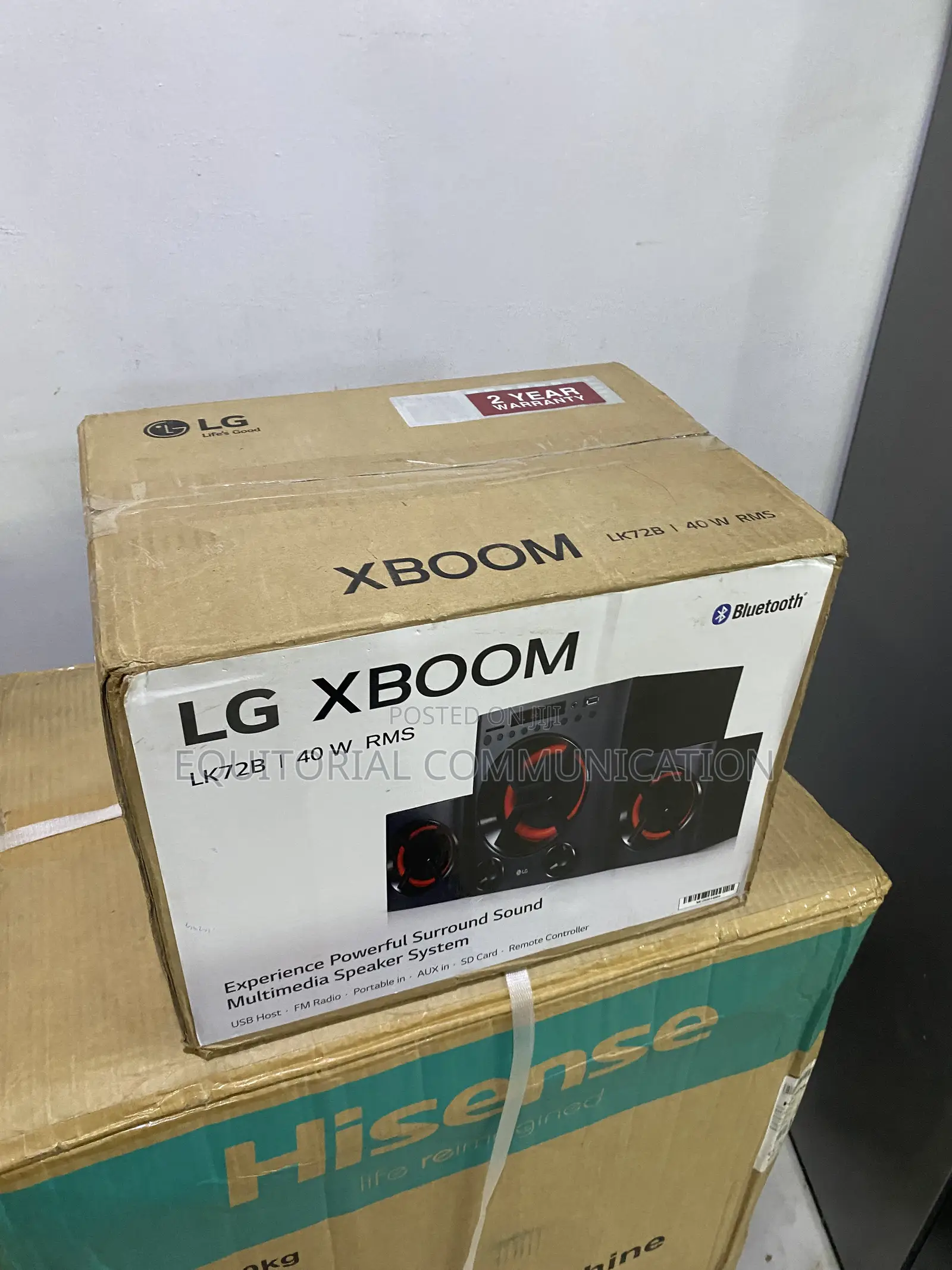 LG LK72B Multimedia Speaker for Indoor Entertainment
