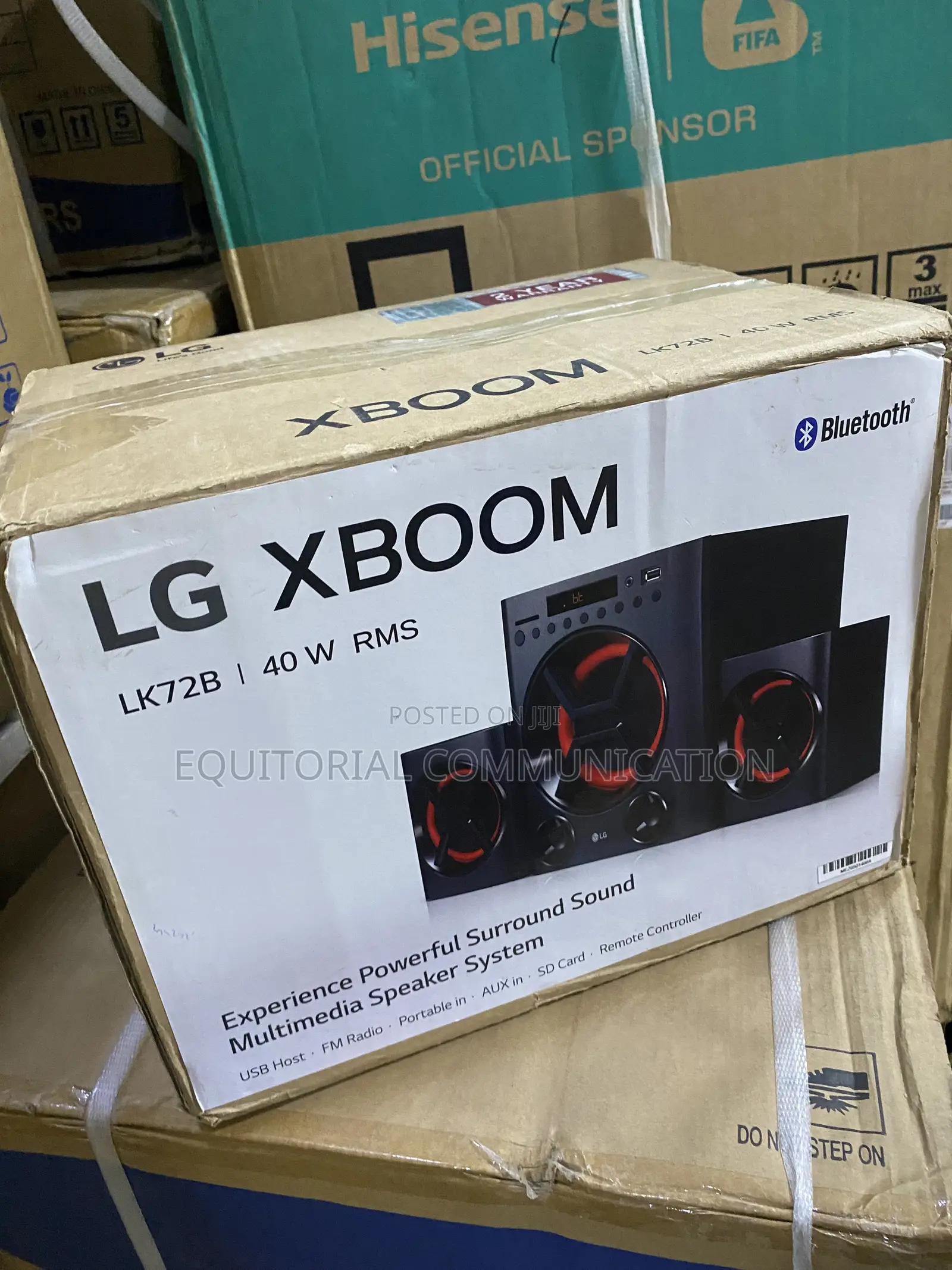 LG LK72B Multimedia Speaker for Indoor Entertainment