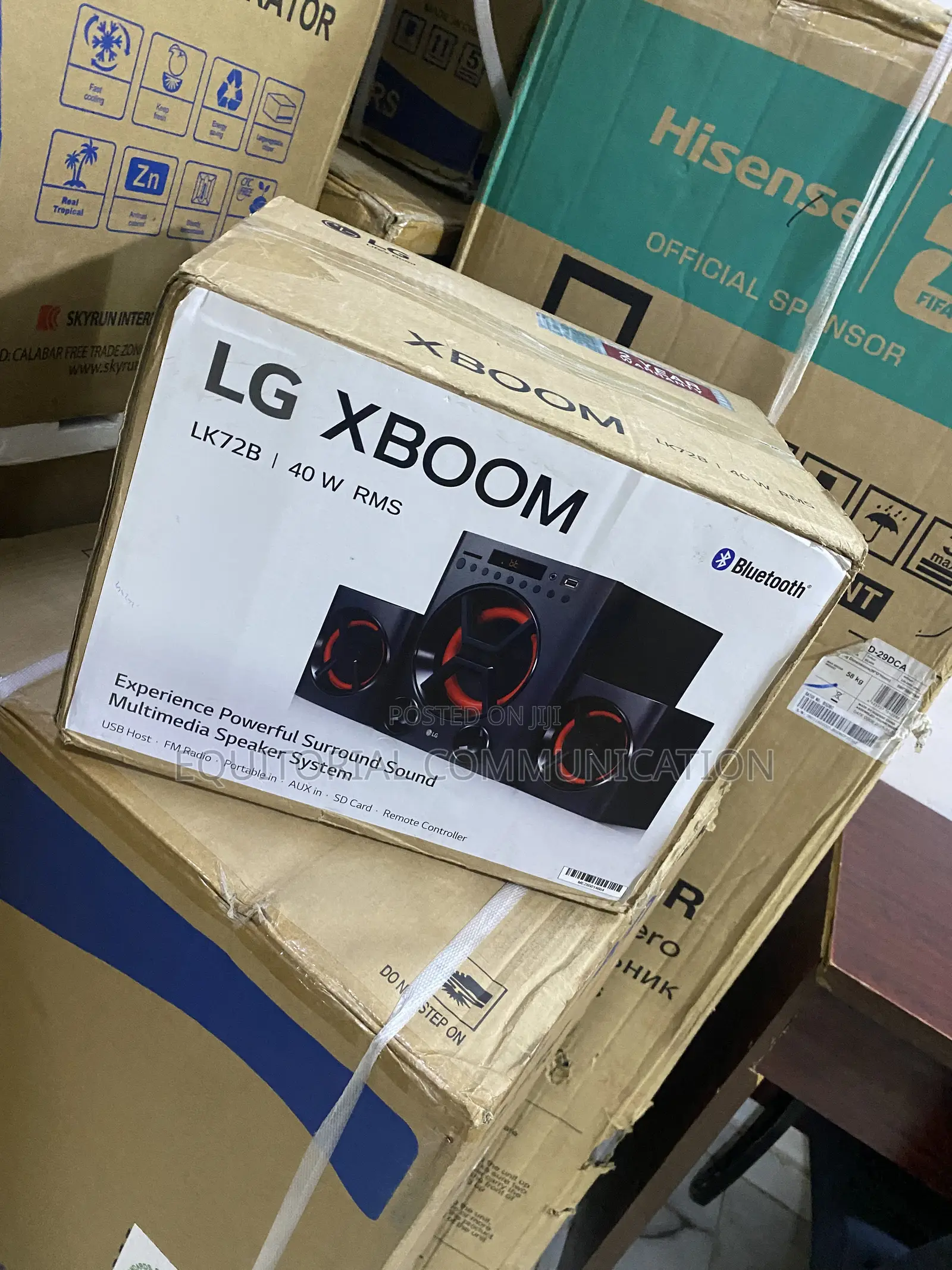 LG Lk72b Xboom 40w RMS Multimedia Audio Unit