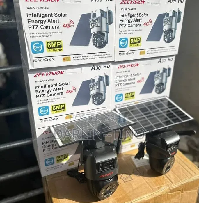Zeevision A30 HD Intelligent Solar Energy Alert PTZ Camera