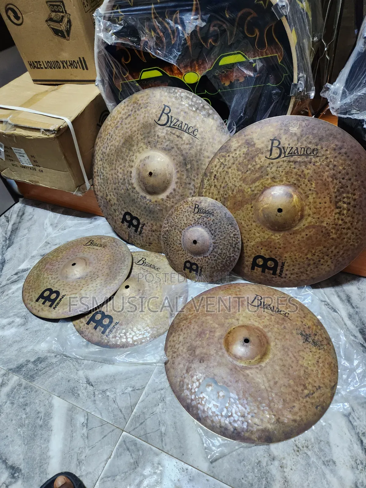 Meinl Byzance 6 PCS Professional Cymbals