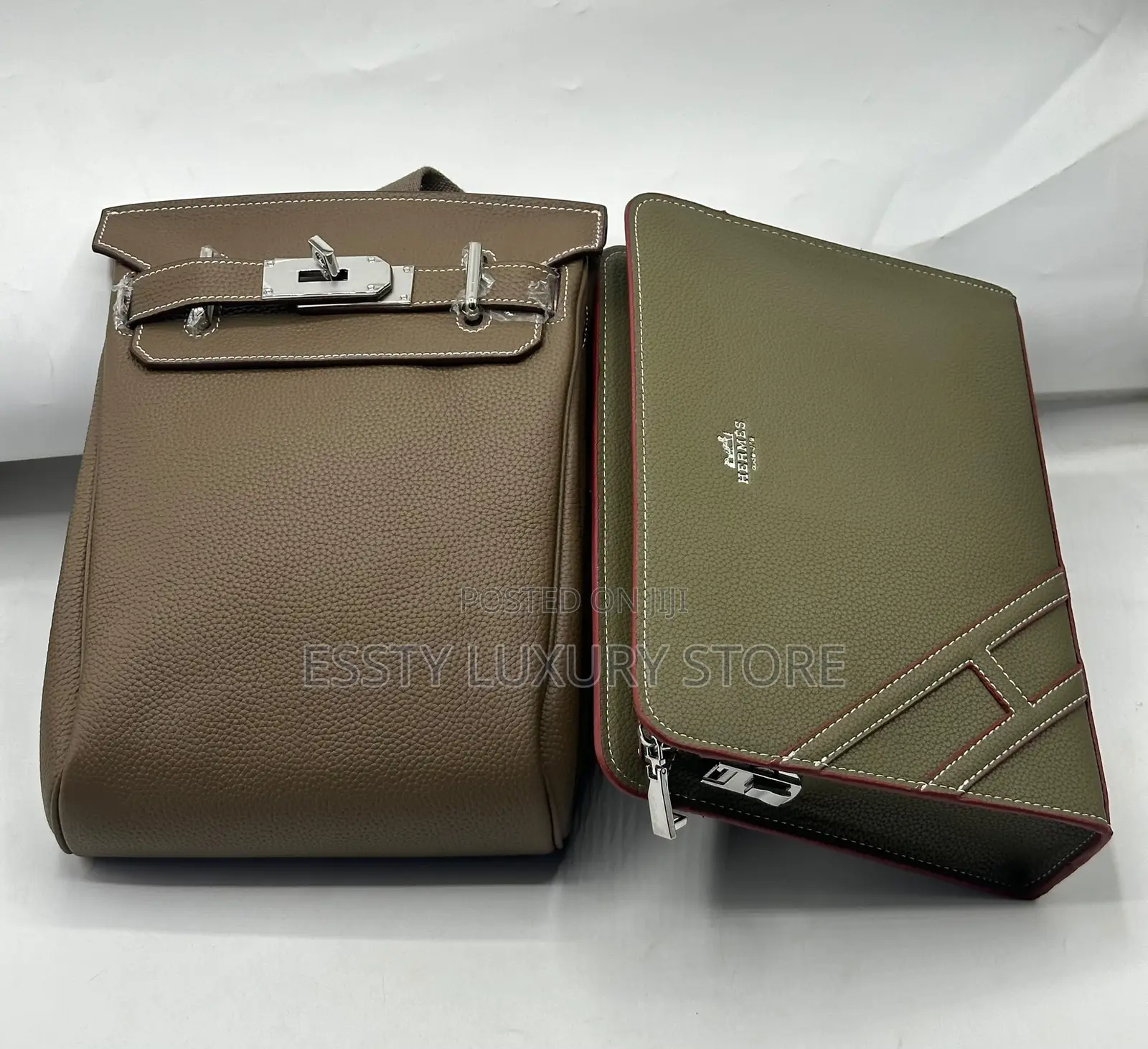 Original Hermes Sling Bag and Ampit Purse