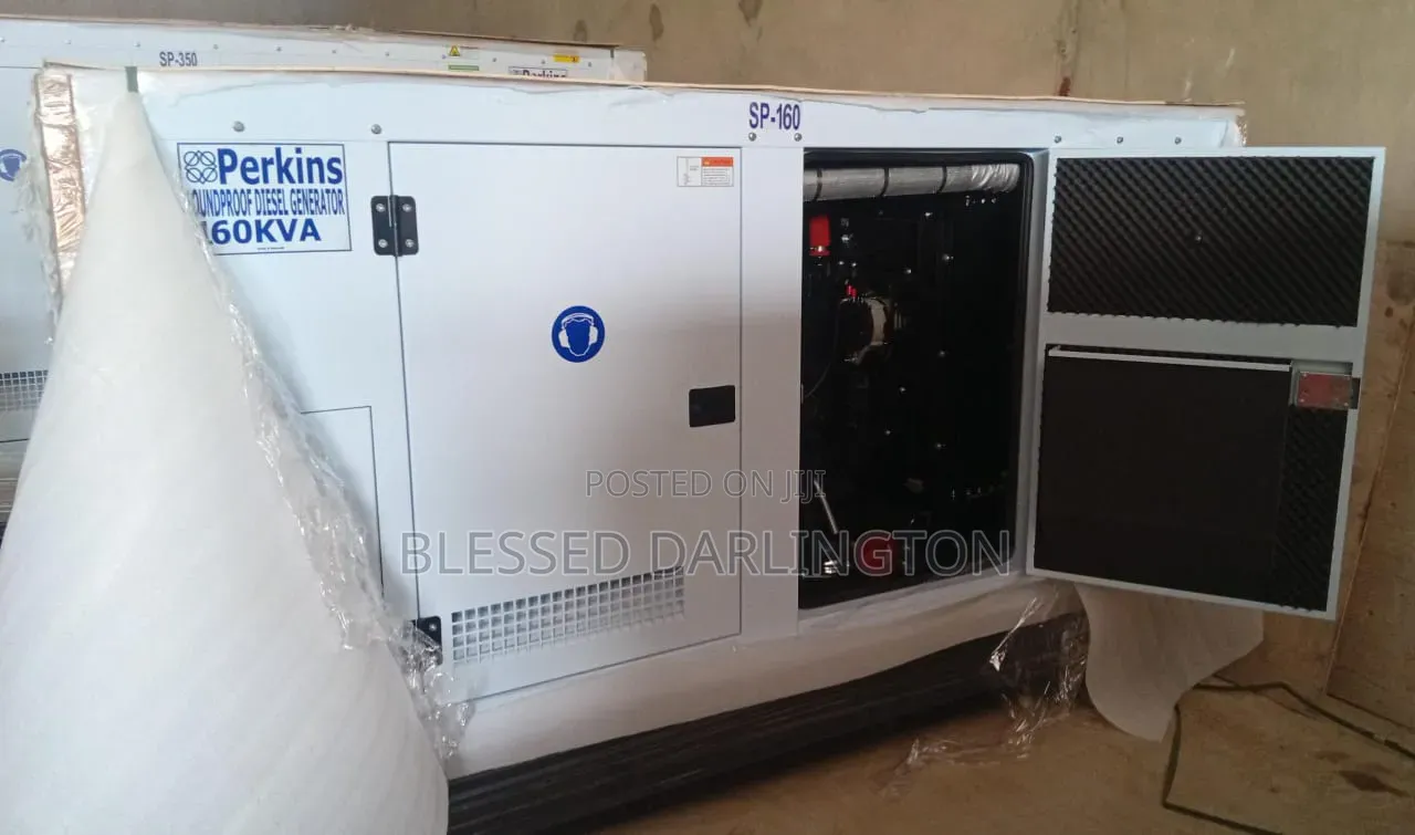 160kva Brand New Perkins Soundproof Diesel Generator