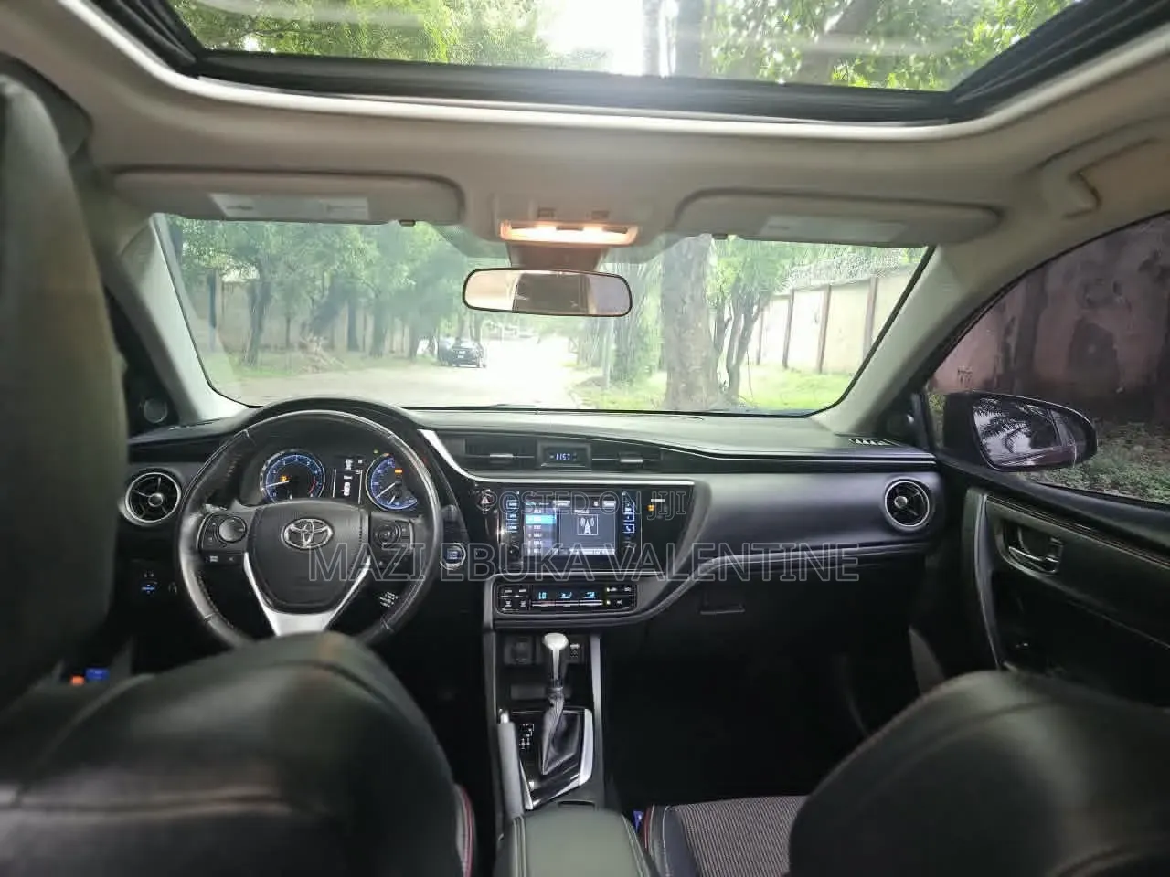 Toyota Corolla 2017 Burgundy