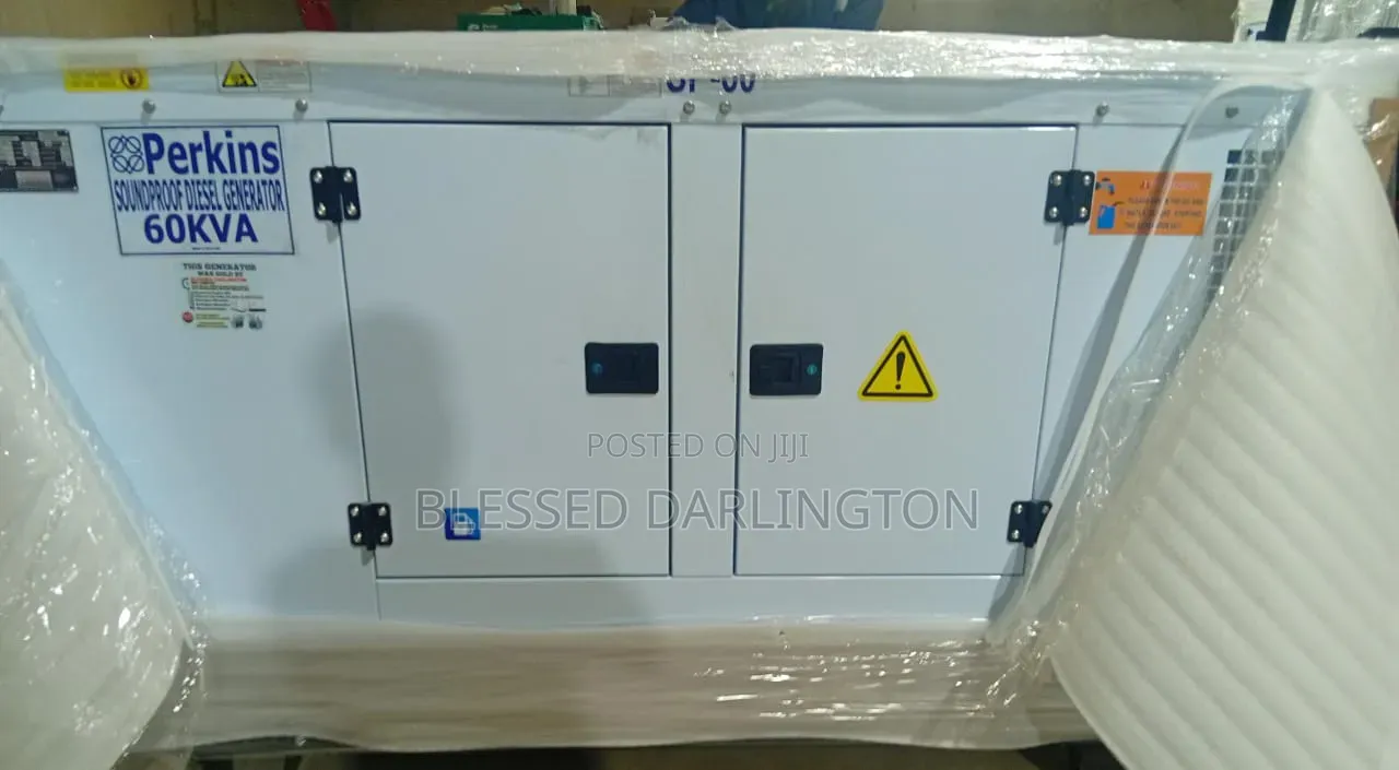 60kva Perkins Soundproof Diesel Generator