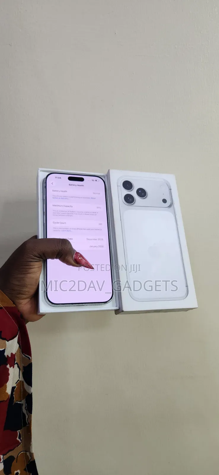 Apple iPhone 17 Pro Max 256 GB White
