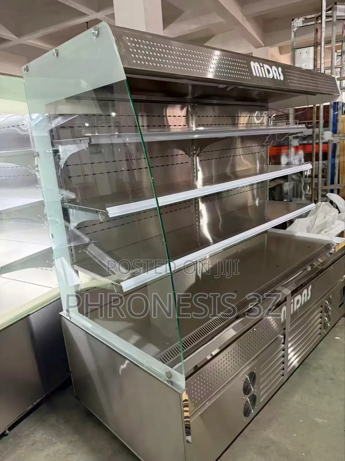 Supermarket Open Display Chiller (Stainless Steel)