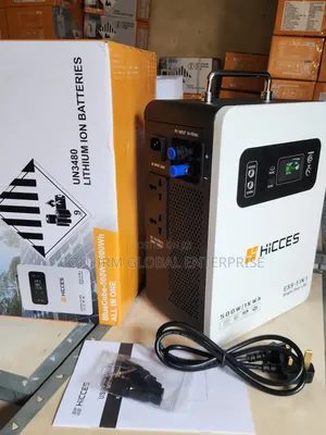 Powerful 500w Hicces Ess All-in-One Solar Generator